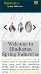 Mobile Screenshot of hindustansprings.com